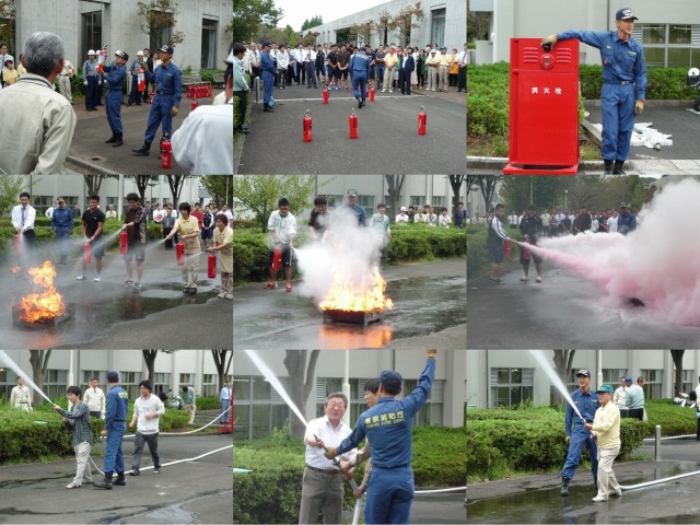 八王子キャンパス自衛消防訓練を実施