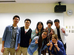北方工業大学からの交換留学生と同大学に長期研修予定の日本人学生