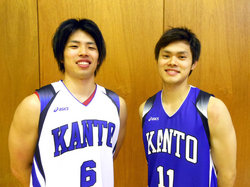 長谷川選手(左) 藤井選手(右)